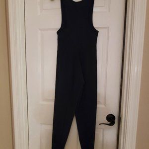 FERA SKI WEAR - Women's Ski Clothing - Black Bibs in Size 6S - Zipper in front